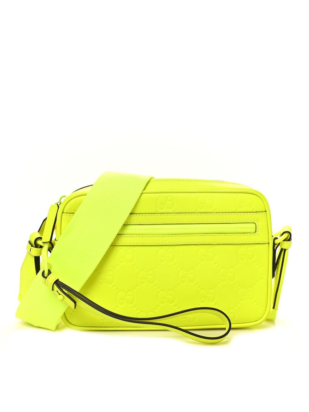Gucci Rubber Effect Gg Crossbody Bag #365959G79B